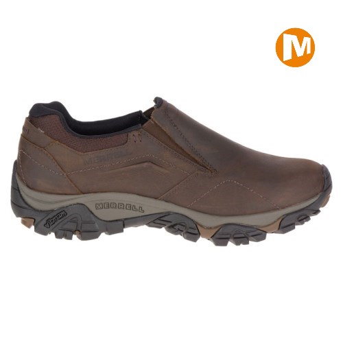 Merrell Moab Adventure Moc Slip-On Schuhe Herren DunkelBraun [DE-SERQF]